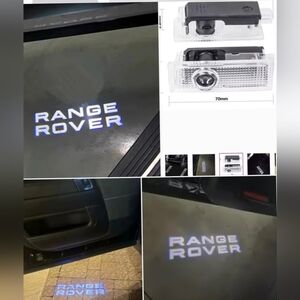 4 Range Rover car door projector logo ghost lights